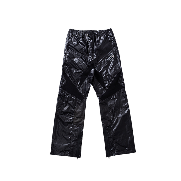 FVVO Glossy Multi-Angle Patchwork Pants
